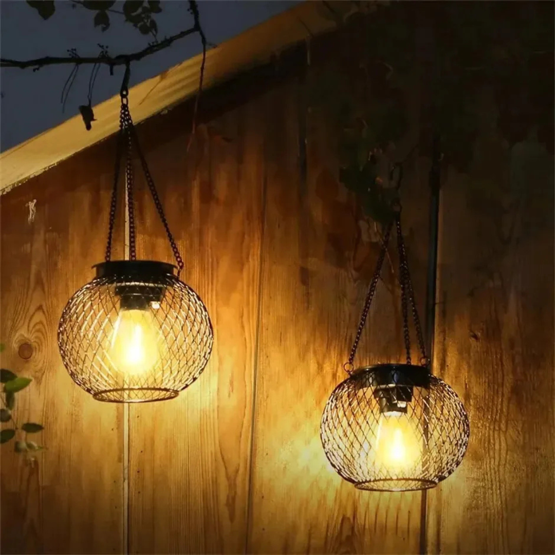 Solar Outdoor Hanging Lantern