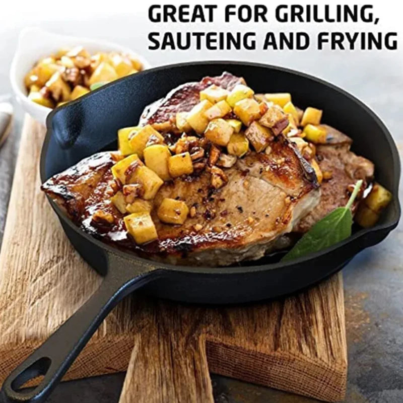 Cast Iron Frying Pan.