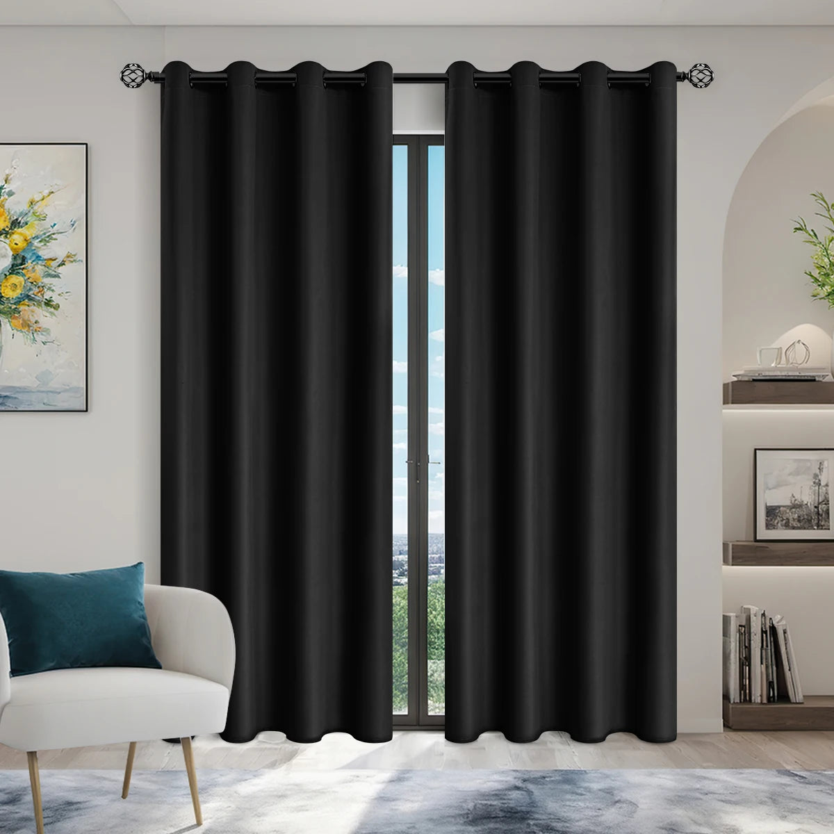 100% Blackout curtains (1pc.)