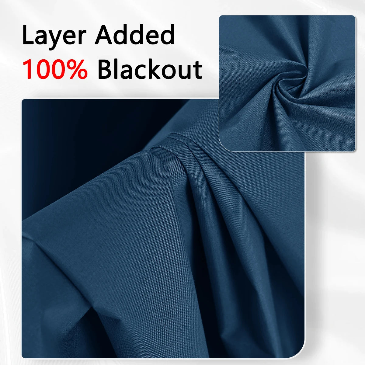 100% Blackout curtains (1pc.)