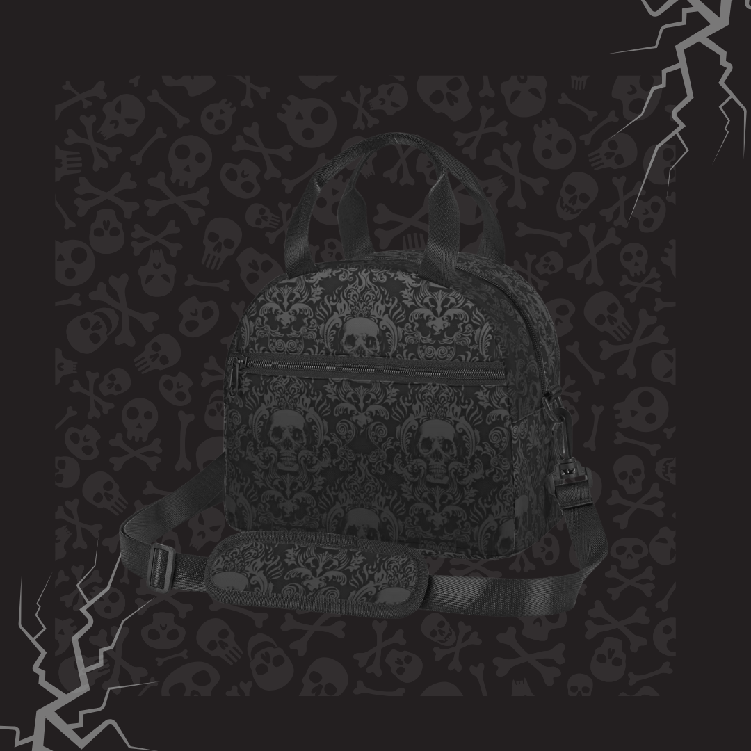 Gothic Black Skull Bag