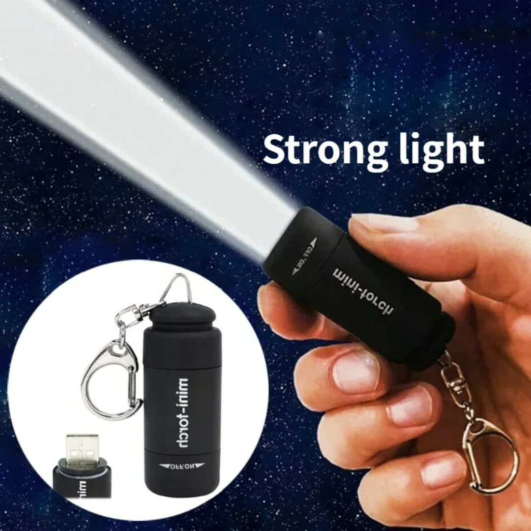 Waterproof Keychain Flashlight.