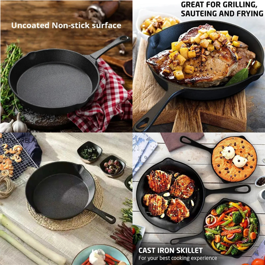 Cast Iron Frying Pan.