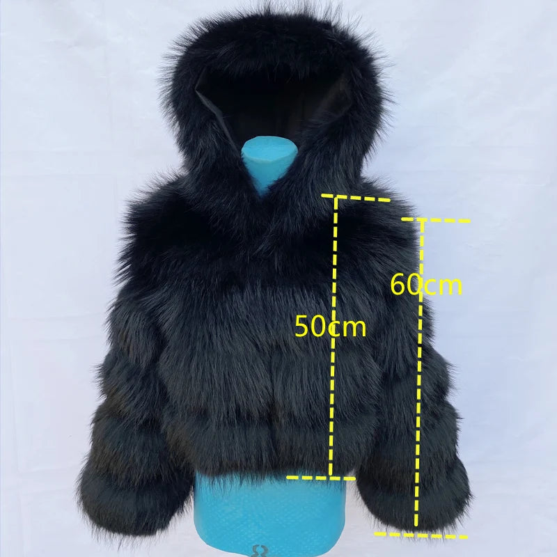 Luxury Faux Fur Coat