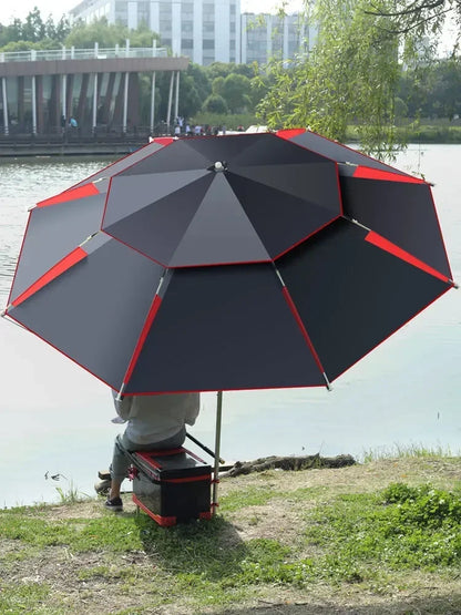 Double-Layer Outdoor Umbrella.