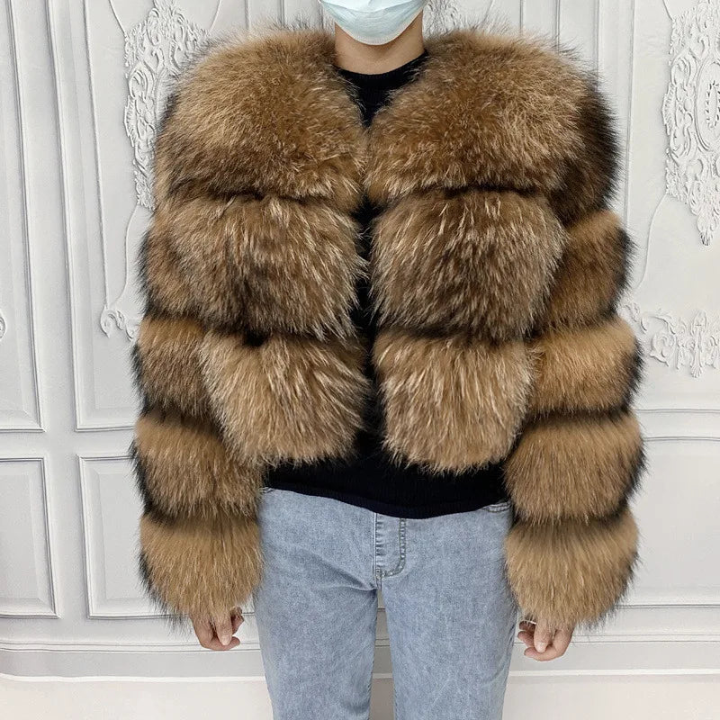 Luxury Faux Fur Coat