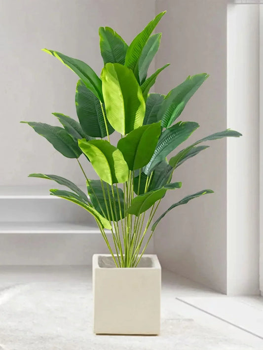 Large Artificial Tropical Plants.