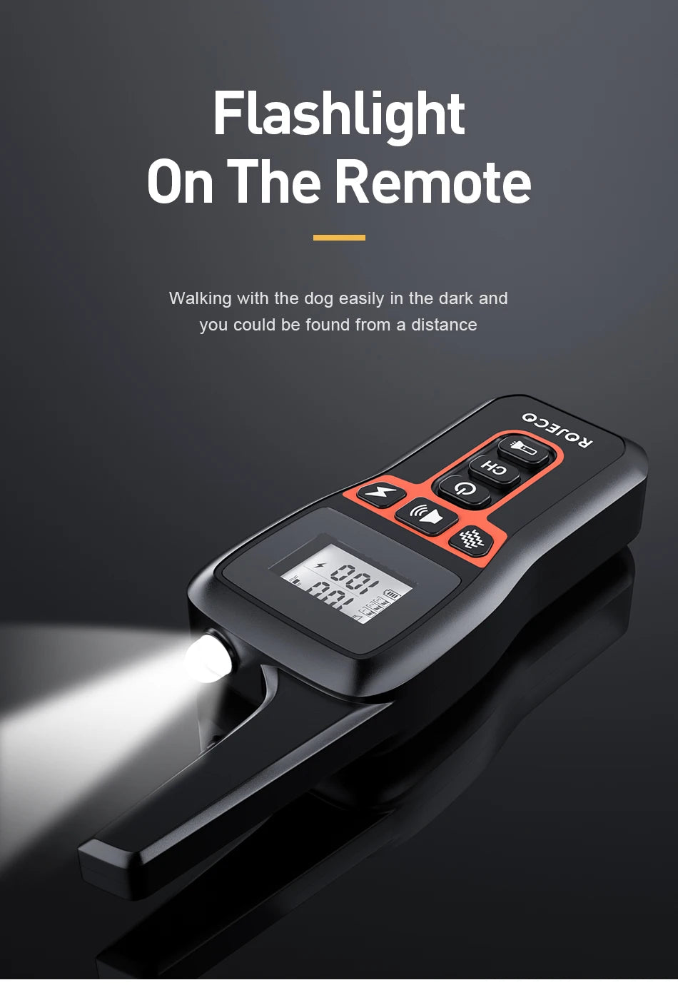 Remote Control Dog Training Collar.