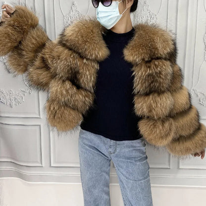 Luxury Faux Fur Coat