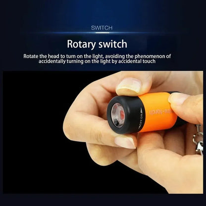 Waterproof Keychain Flashlight.