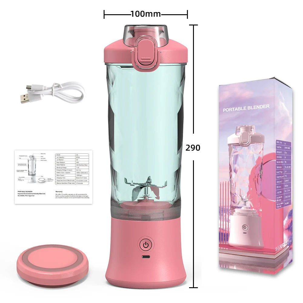 Portable Electric Smoothie Blender