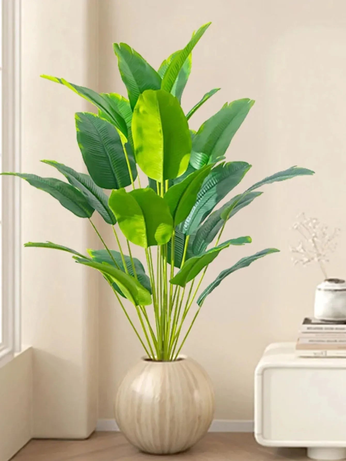 Large Artificial Tropical Plants.