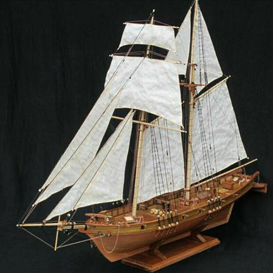 Albatross 1:100 Scale - Wooden Sailboat DIY Model Kit
