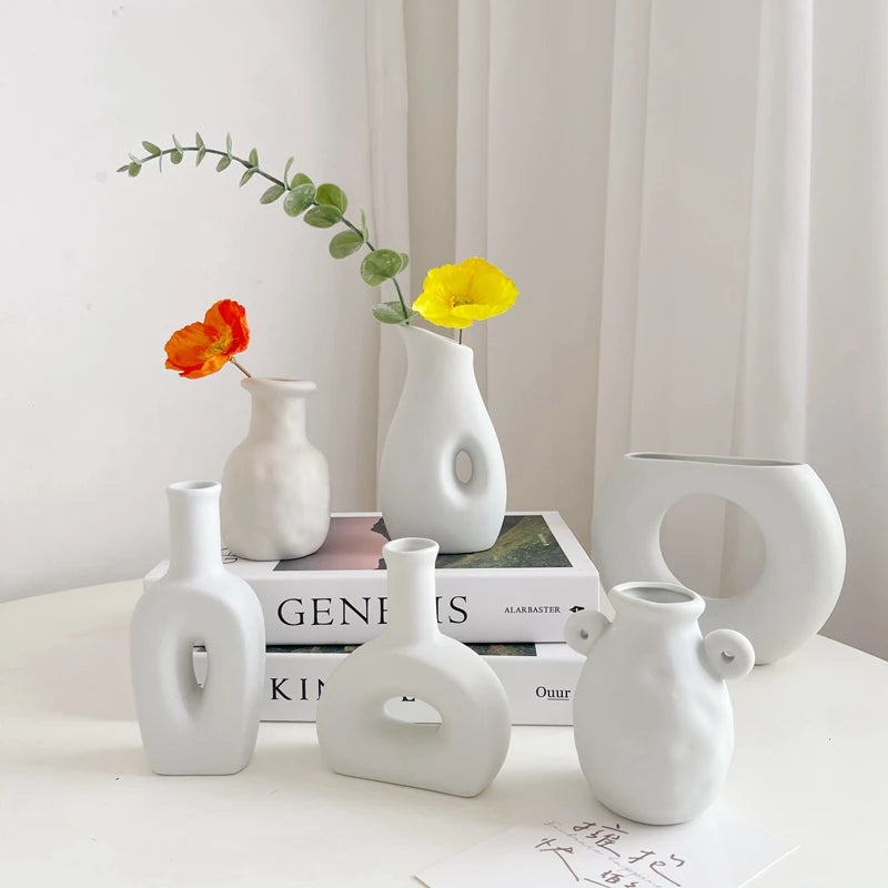 Nordic Ceramic Vase.