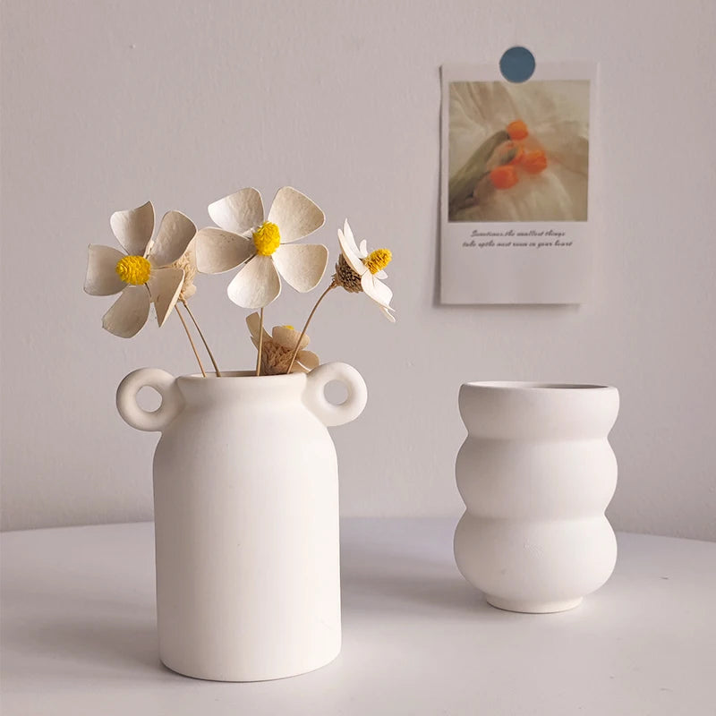 Nordic Ceramic Vase.