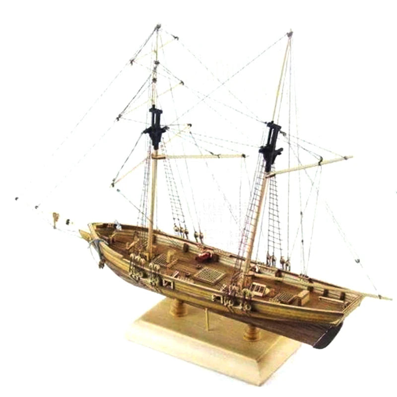 Albatross 1:100 Scale - Wooden Sailboat DIY Model Kit