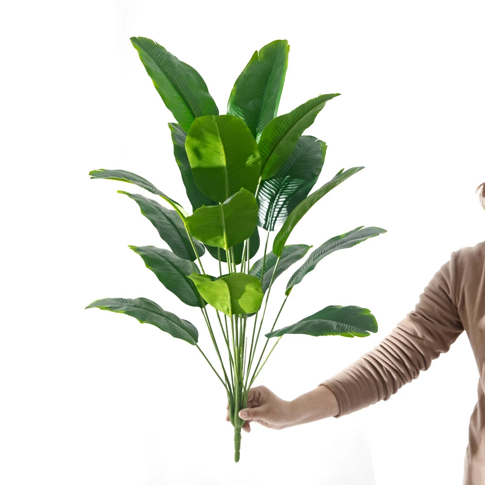 Large Artificial Tropical Plants.