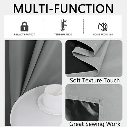 100% Blackout curtains (1pc.)