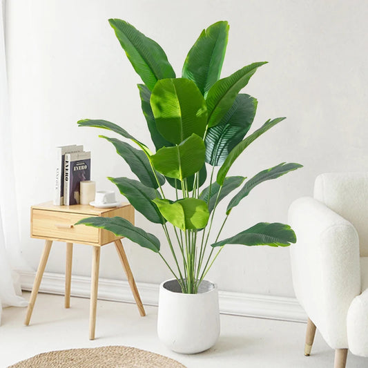 Large Artificial Tropical Plants.