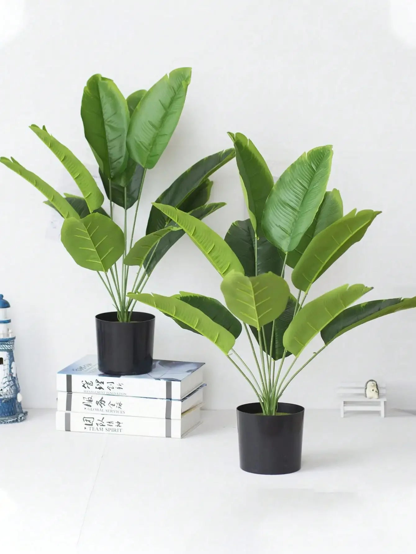 Large Artificial Tropical Plants.