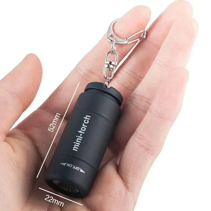 Waterproof Keychain Flashlight.