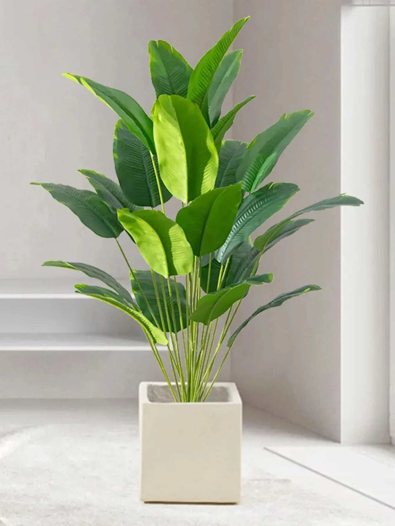 Large Artificial Tropical Plants.