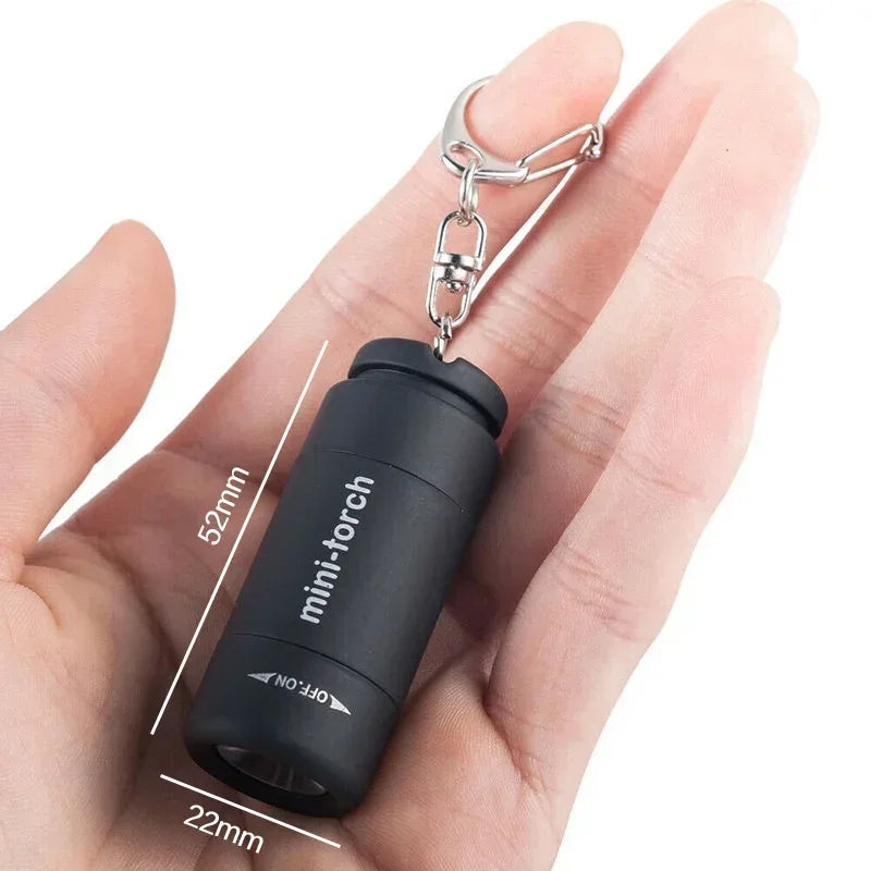 Waterproof Keychain Flashlight.