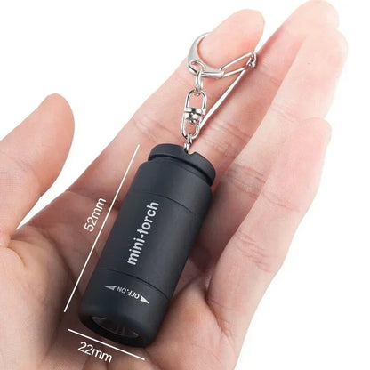 Waterproof Keychain Flashlight.