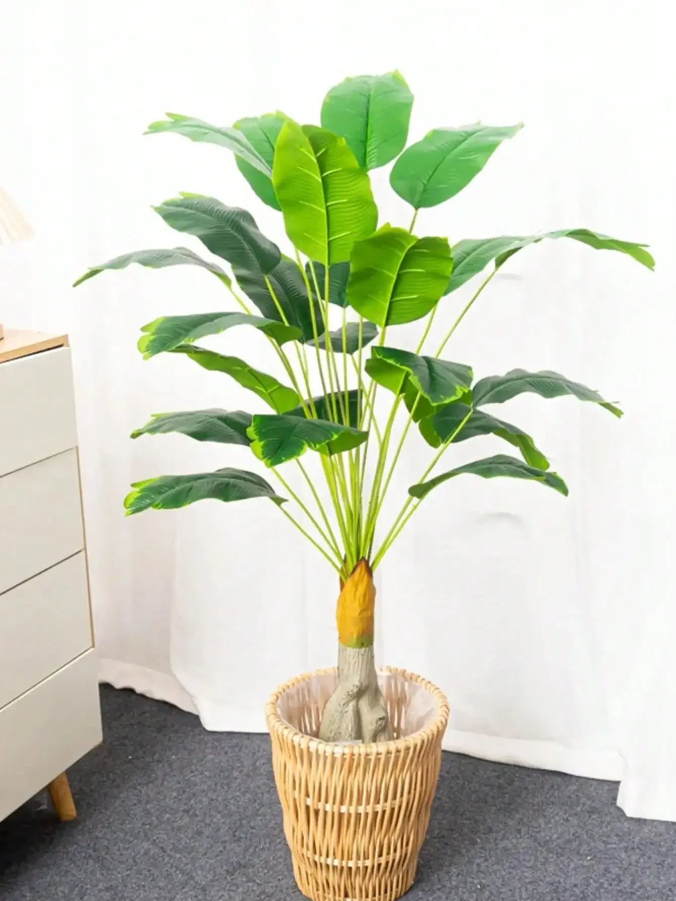 Large Artificial Tropical Plants.