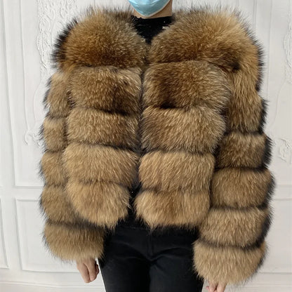 Luxury Faux Fur Coat