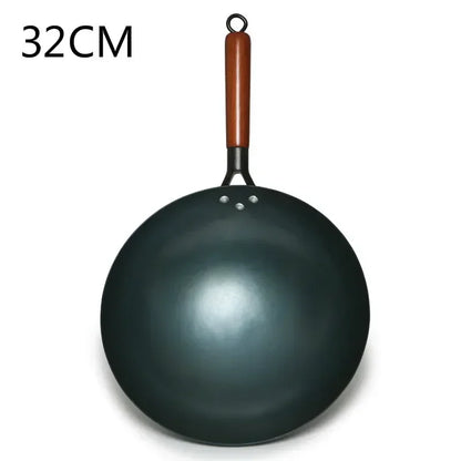 Chinese Traditional Iron Wok.