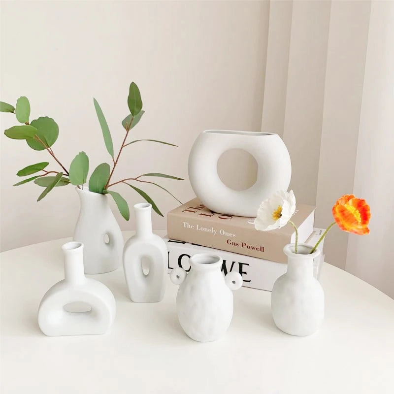 Nordic Ceramic Vase.