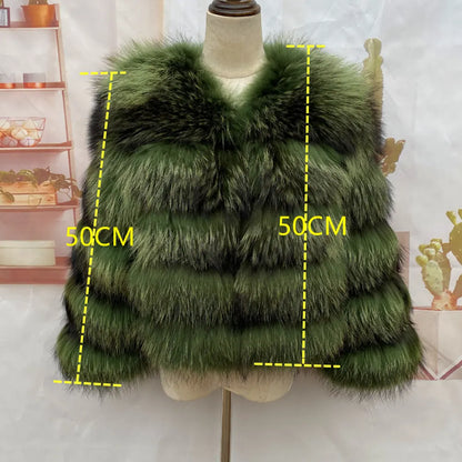 Luxury Faux Fur Coat