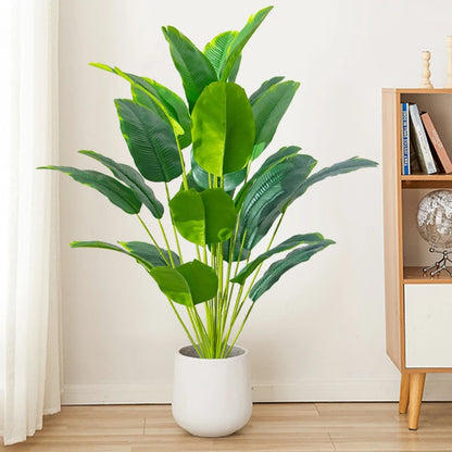 Large Artificial Tropical Plants.