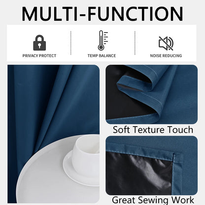 100% Blackout curtains (1pc.)