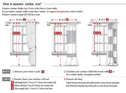 100% Blackout Curtains (1Pc.)