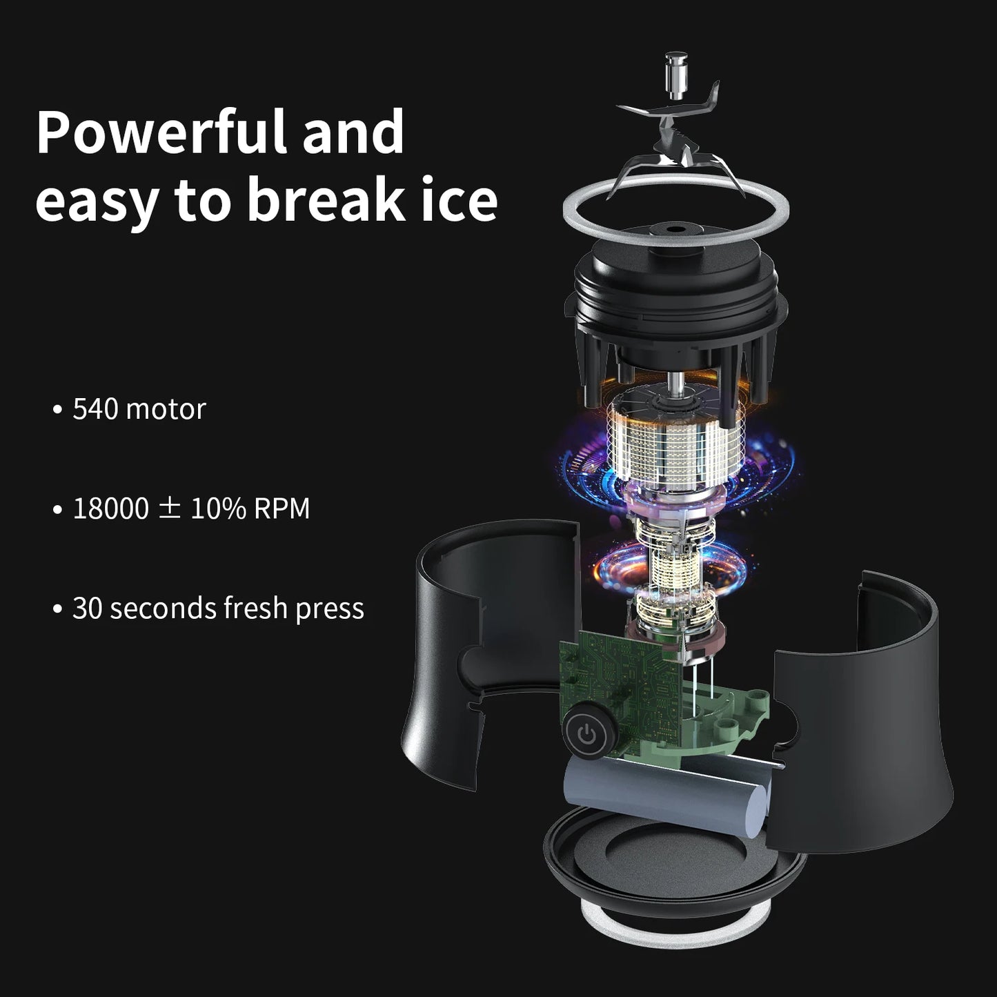 Portable Electric Smoothie Blender