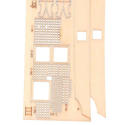 Albatross 1:100 Scale - Wooden Sailboat DIY Model Kit