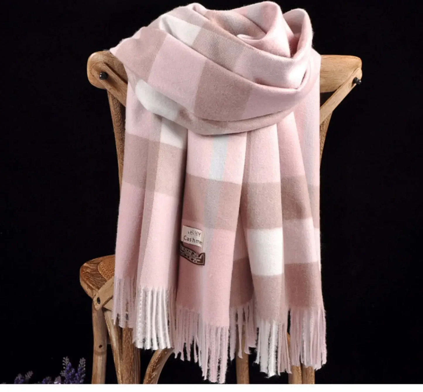 Women's "British Classic" Print Scarf.