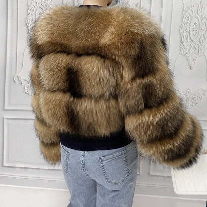 Luxury Faux Fur Coat