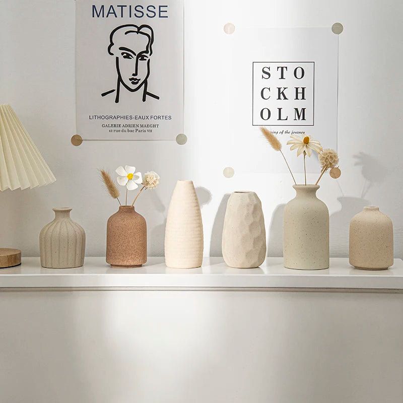 Nordic Ceramic Vase.