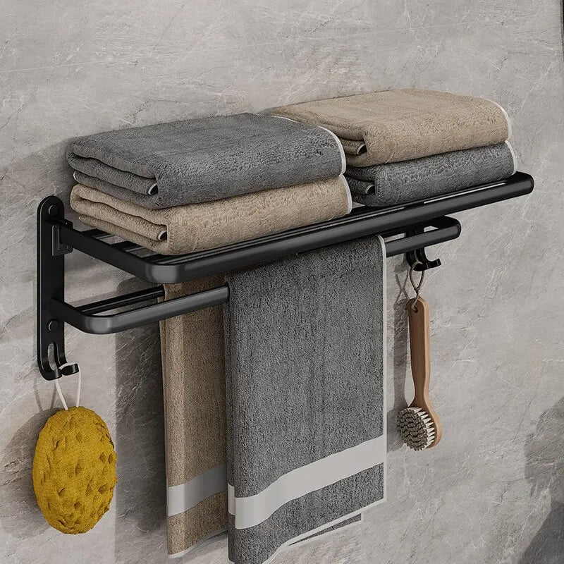 Matte Black  Aluminium Rack.