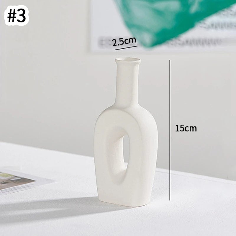 Nordic Ceramic Vase.