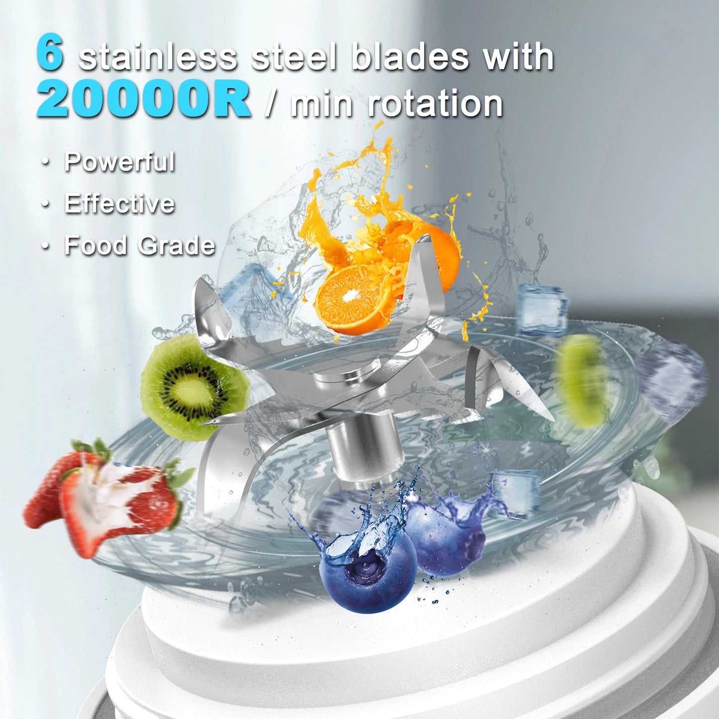 Portable Electric Smoothie Blender