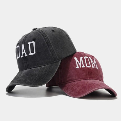 Mom & Dad Embroidered Caps