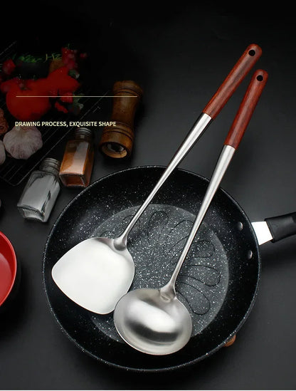 Chinese Traditional Iron Wok.